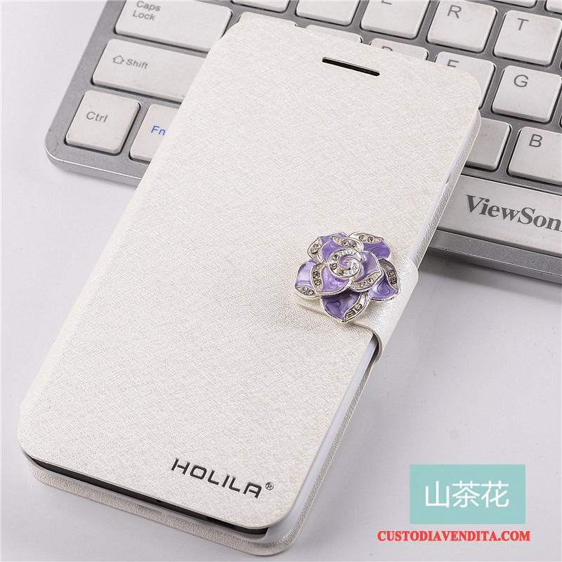 Custodia Mi Note Protezione Piccolatelefono, Cover Mi Note Pelle Blu Chiaro