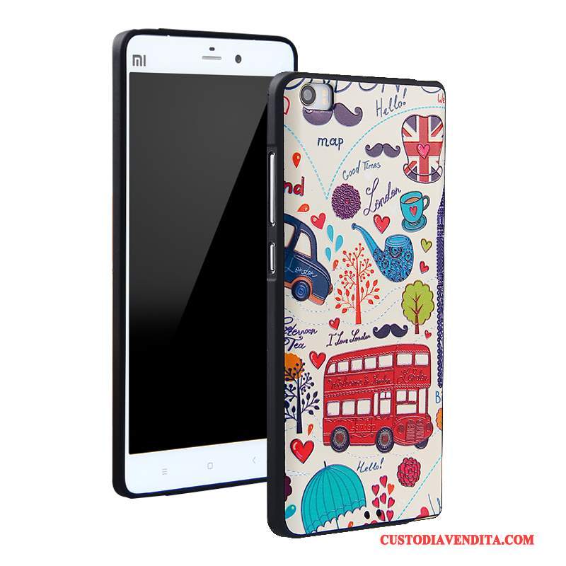 Custodia Mi Note Silicone Bianco Anti-caduta, Cover Mi Note Cartone Animato Piccolatelefono