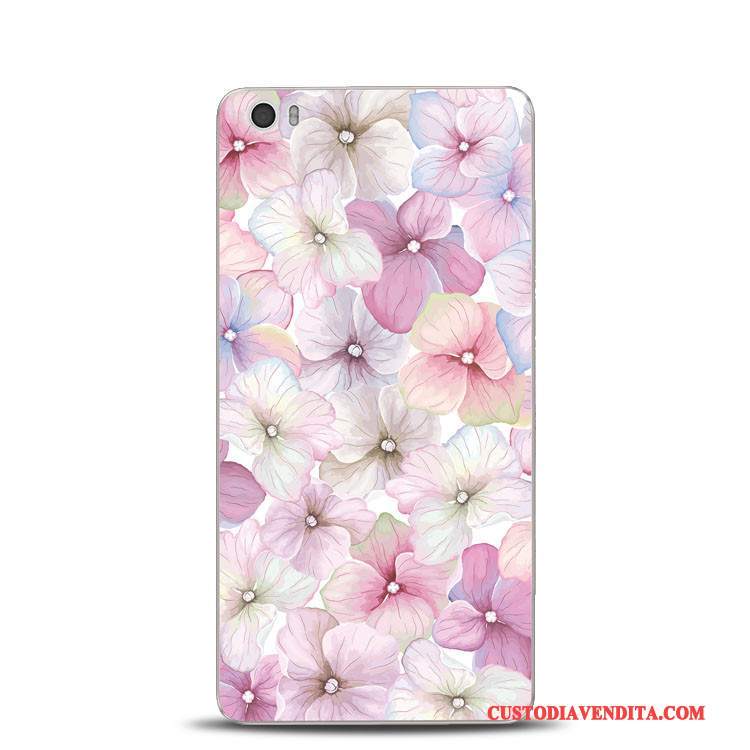 Custodia Mi Note Silicone Tutto Inclusotelefono, Cover Mi Note Colore Fiori Supporto