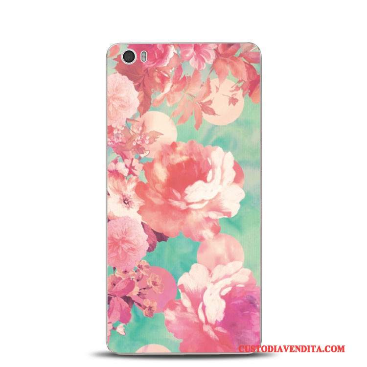 Custodia Mi Note Silicone Tutto Inclusotelefono, Cover Mi Note Colore Fiori Supporto