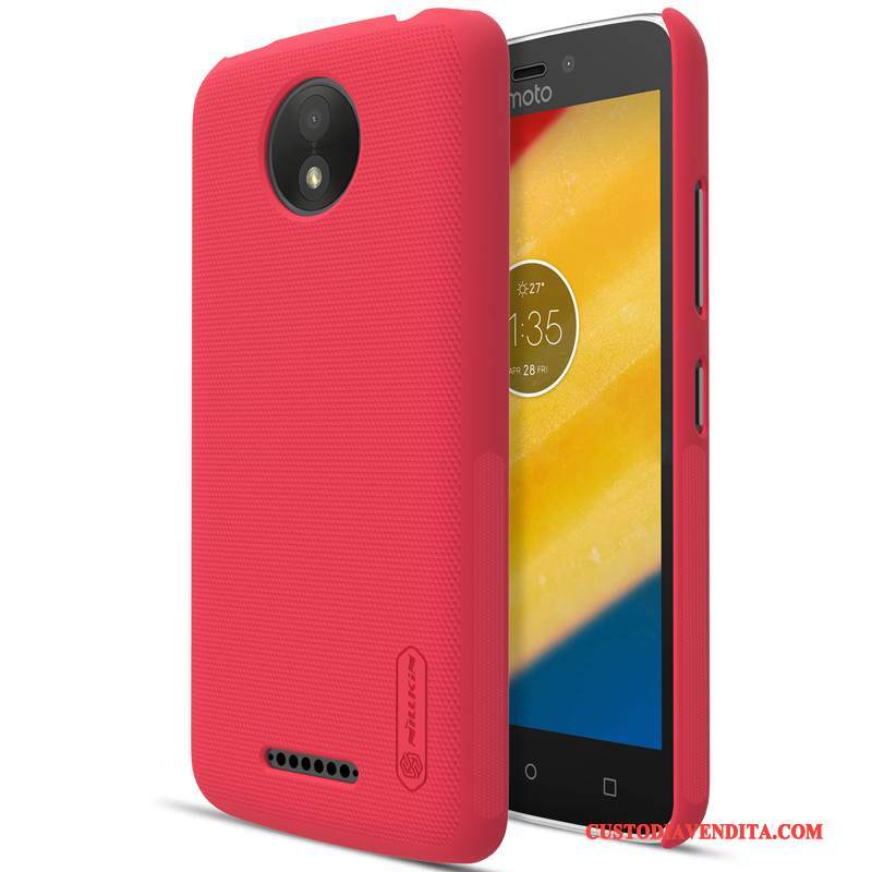 Custodia Moto C Plus Protezione Difficile Oro, Cover Moto C Plus Biancotelefono