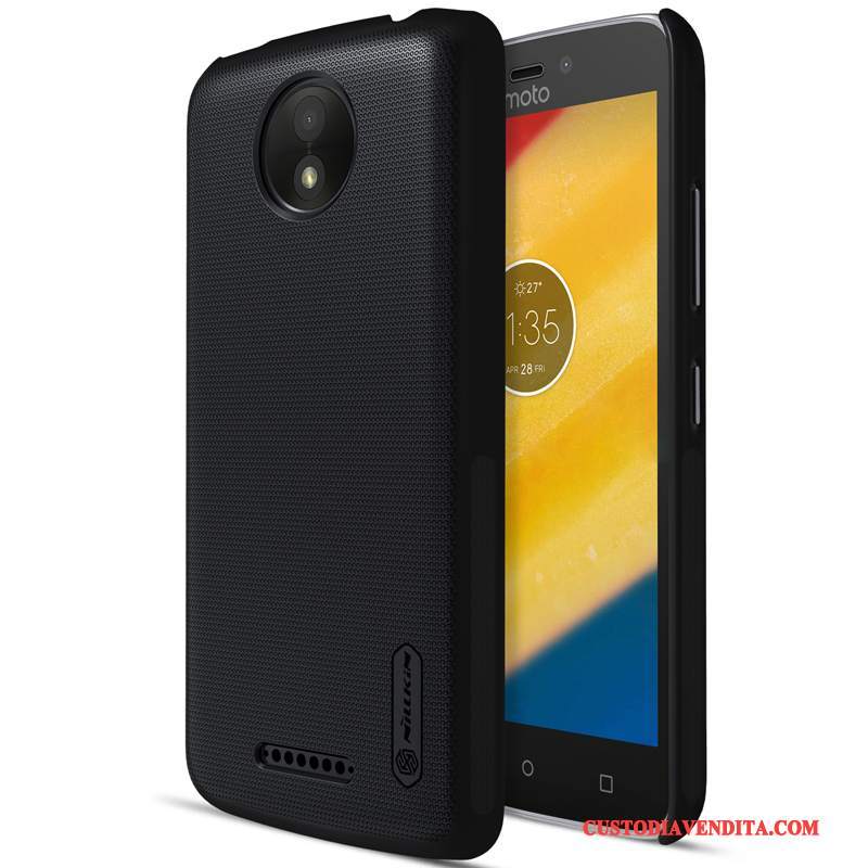 Custodia Moto C Plus Protezione Difficile Oro, Cover Moto C Plus Biancotelefono