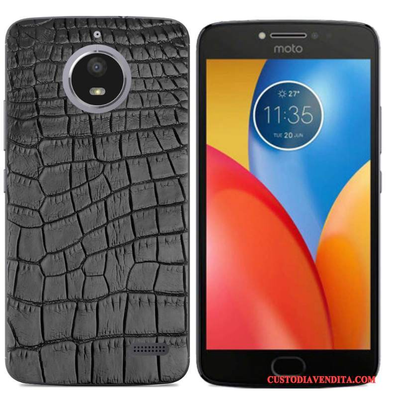 Custodia Moto E4 Colore Telefono Morbido, Cover Moto E4 Cartone Animato Nero Tutto Incluso