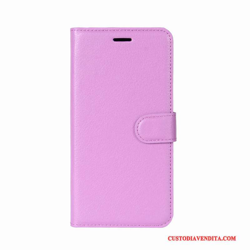 Custodia Moto E4 Pelle Modello Rosa, Cover Moto E4 Portafoglio Litchi Supporto