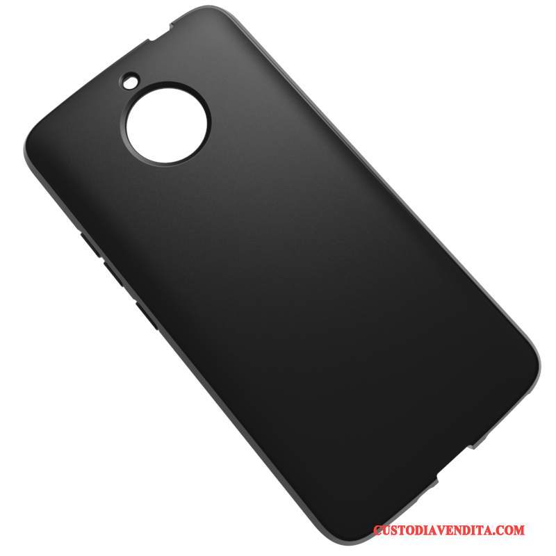 Custodia Moto E4 Plus Protezione Macchiati Nero, Cover Moto E4 Plus Antiscivolo