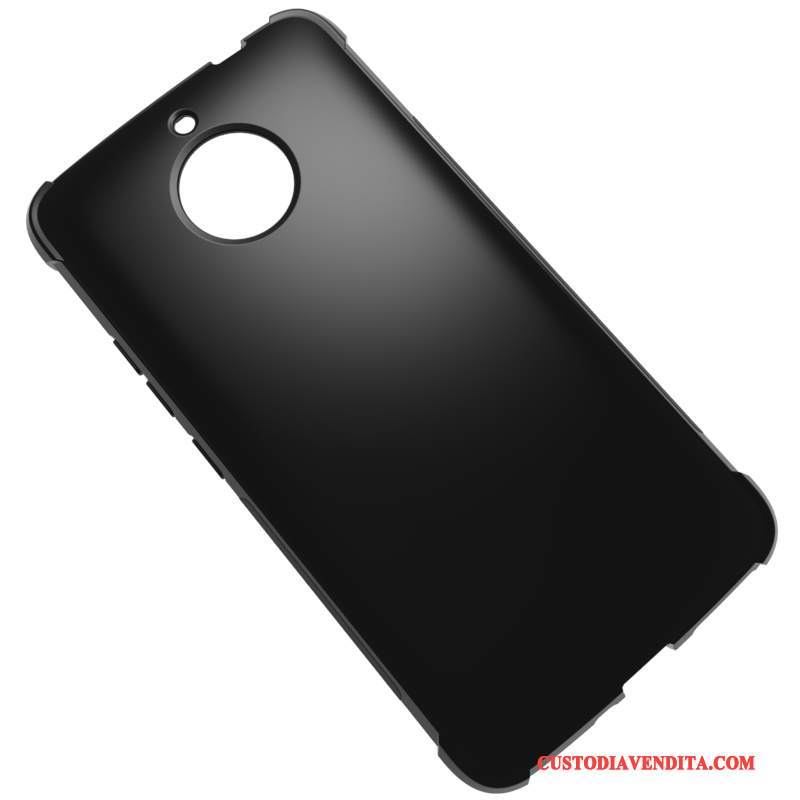 Custodia Moto E4 Plus Protezione Morbido Blu, Cover Moto E4 Plus Antiscivolo