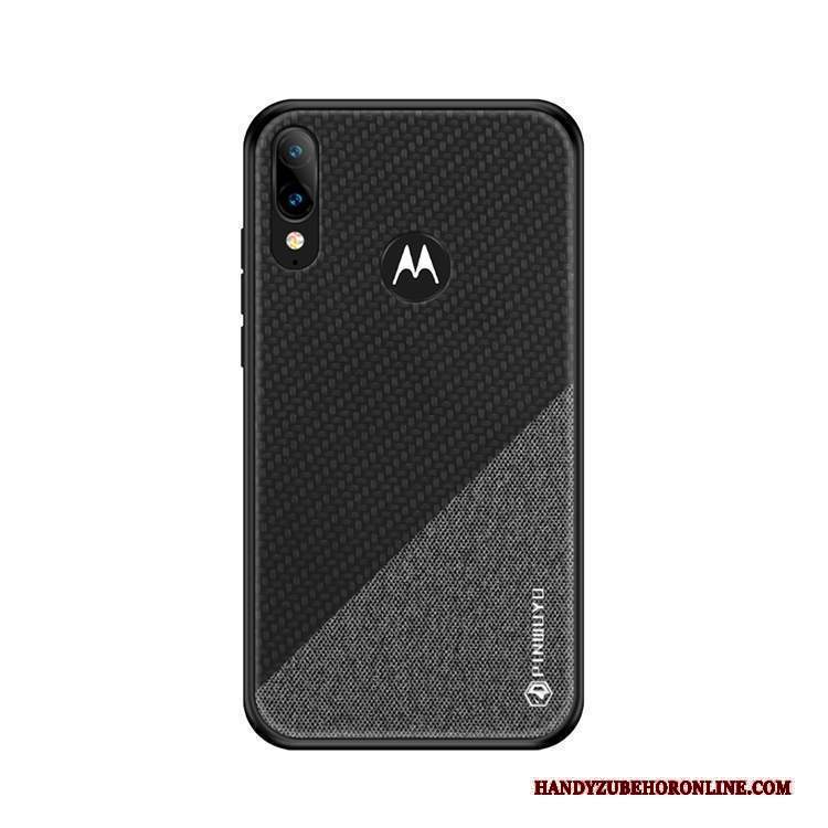 Custodia Moto E6 Plus Anti-cadutatelefono, Cover Moto E6 Plus Giallo Tutto Incluso