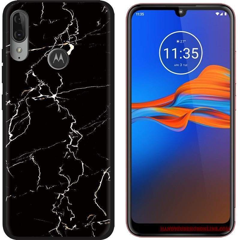 Custodia Moto E6 Plus Cartone Animato Tendenza Vendita Calda, Cover Moto E6 Plus Colore Telefono Macchiati