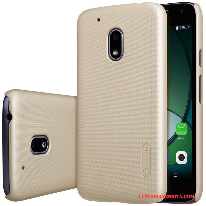 Custodia Moto G4 Play Protezione Macchiati Oro, Cover Moto G4 Play Rossotelefono