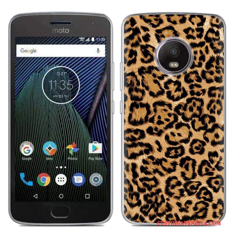 Custodia Moto G5 Cartone Animato Morbido Nuovo, Cover Moto G5 Colore Nerotelefono