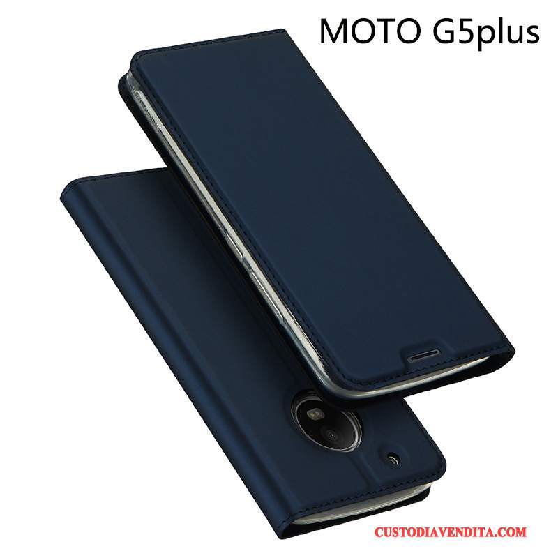 Custodia Moto G5 Plus Pelle Leggere Tutto Incluso, Cover Moto G5 Plus Protezione Affari Rosa