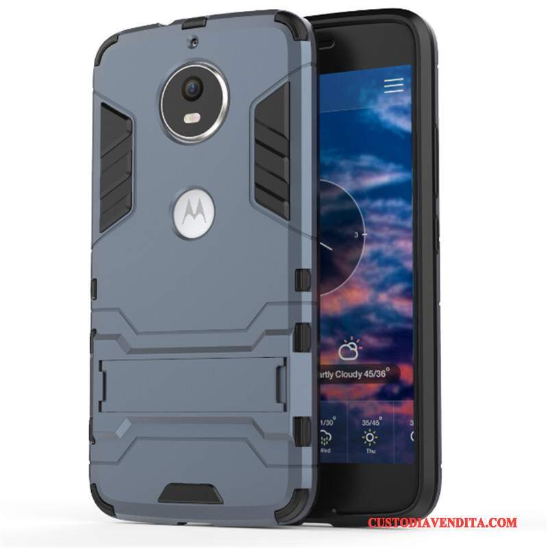 Custodia Moto G5 Plus Protezione Armatura Blu Chiaro, Cover Moto G5 Plus Tutto Inclusotelefono