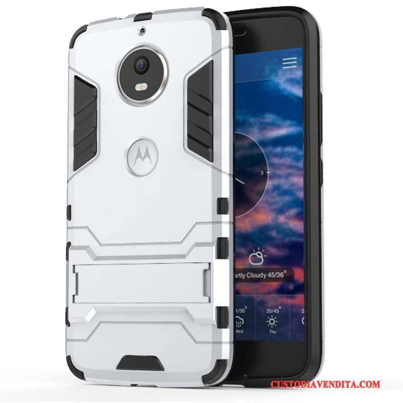 Custodia Moto G5 Plus Protezione Armatura Blu Chiaro, Cover Moto G5 Plus Tutto Inclusotelefono