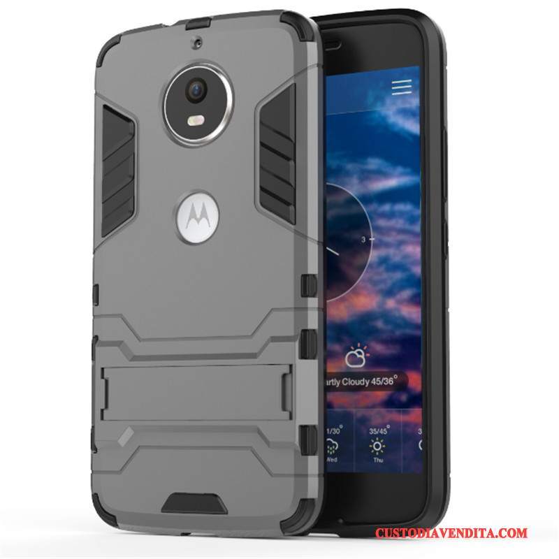 Custodia Moto G5 Plus Protezione Armatura Blu Chiaro, Cover Moto G5 Plus Tutto Inclusotelefono