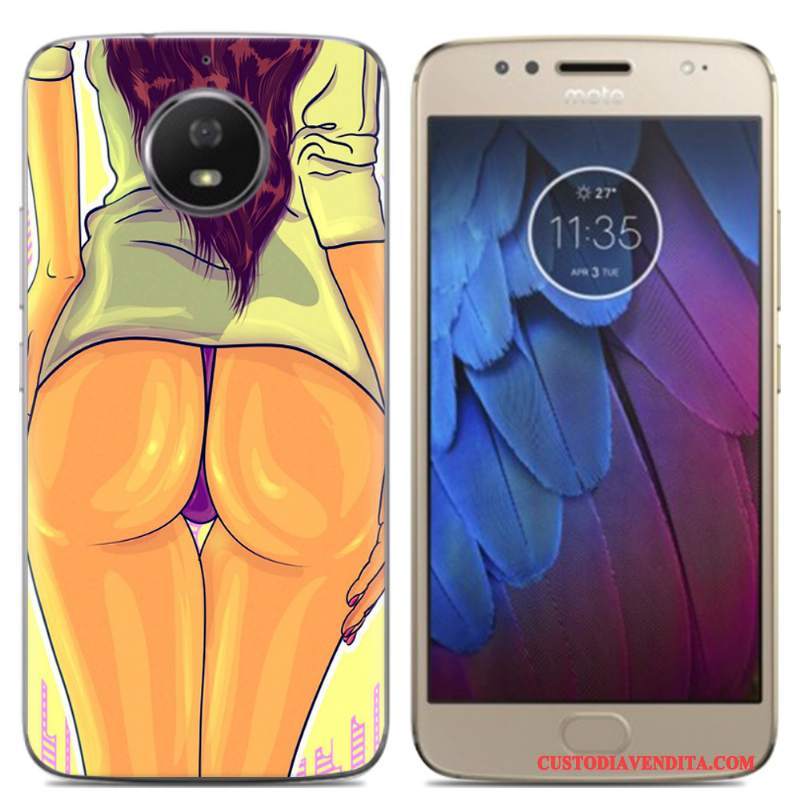 Custodia Moto G5s Creativo Hemmingtelefono, Cover Moto G5s Protezione Anti-caduta Morbido