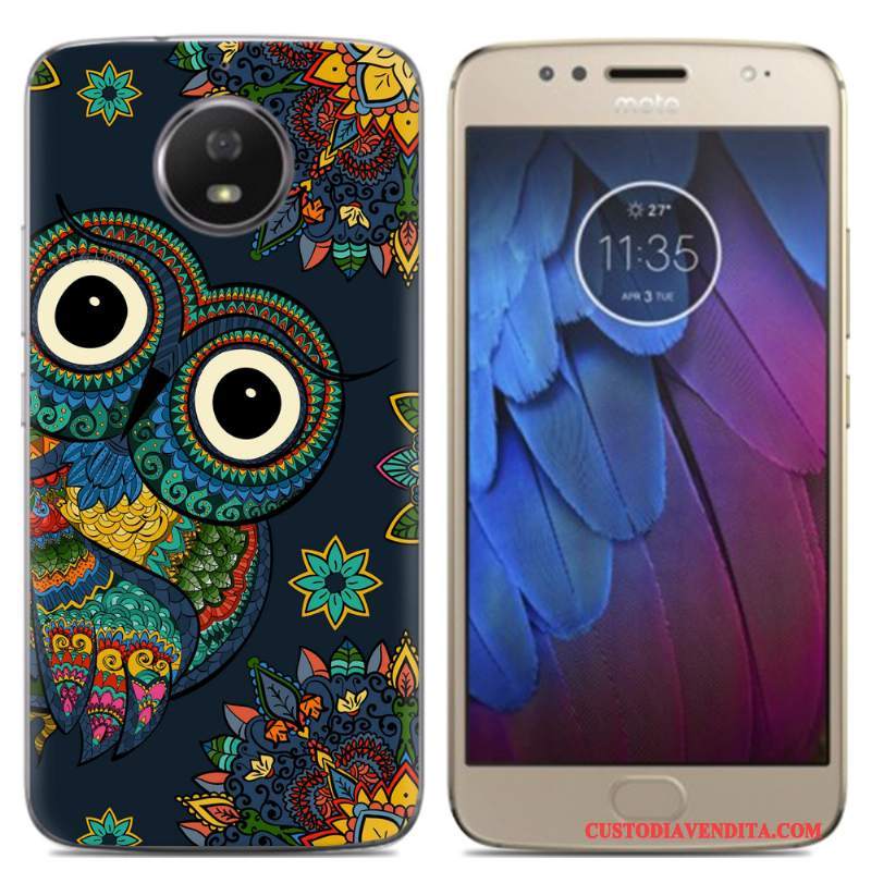 Custodia Moto G5s Creativo Hemmingtelefono, Cover Moto G5s Protezione Anti-caduta Morbido