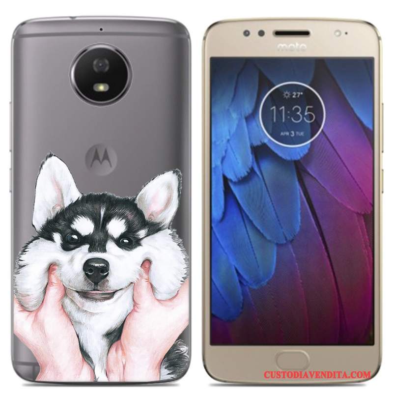 Custodia Moto G5s Creativo Hemmingtelefono, Cover Moto G5s Protezione Anti-caduta Morbido