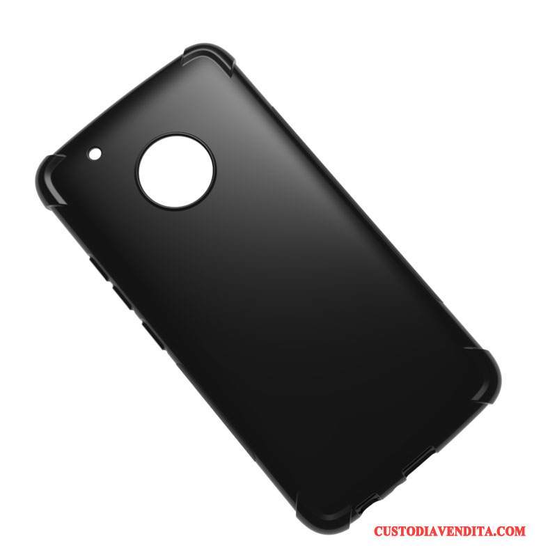 Custodia Moto G5s Plus Protezione Morbido Antiscivolo, Cover Moto G5s Plus Borse Nero