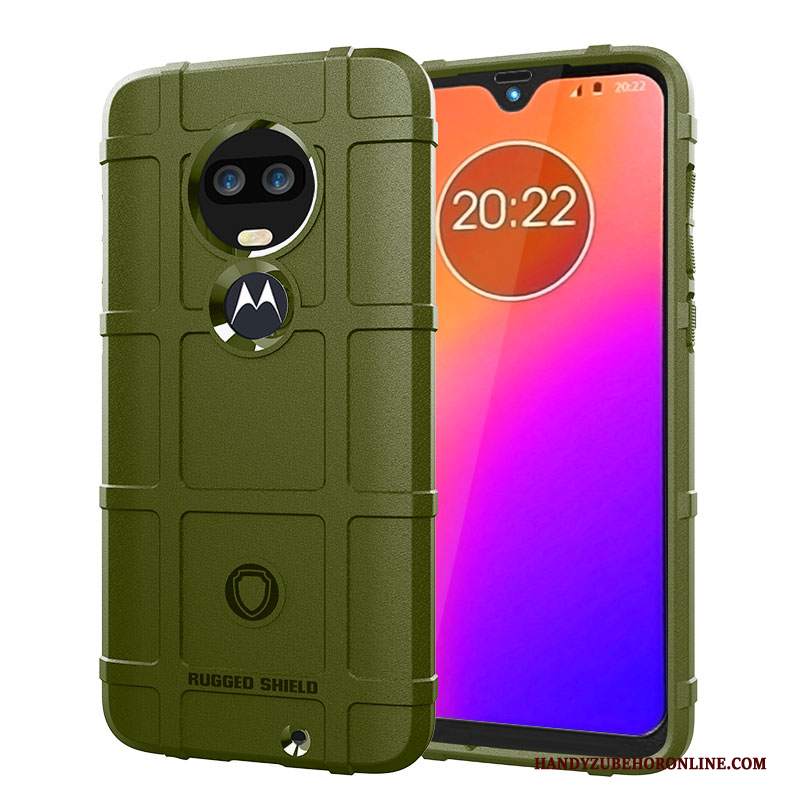 Custodia Moto G7 Creativo Telefono Tre Difese, Cover Moto G7 Protezione Macchiati Modello