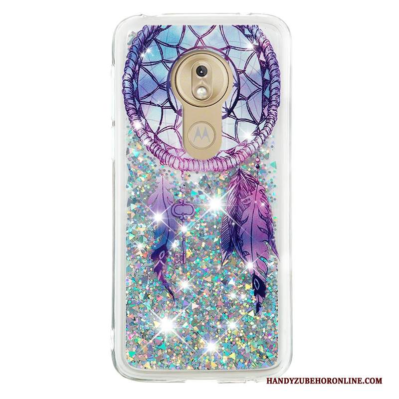 Custodia Moto G7 Play Cartone Animato Tendenza Morbido, Cover Moto G7 Play Creativo Ornamenti Appesi Bello