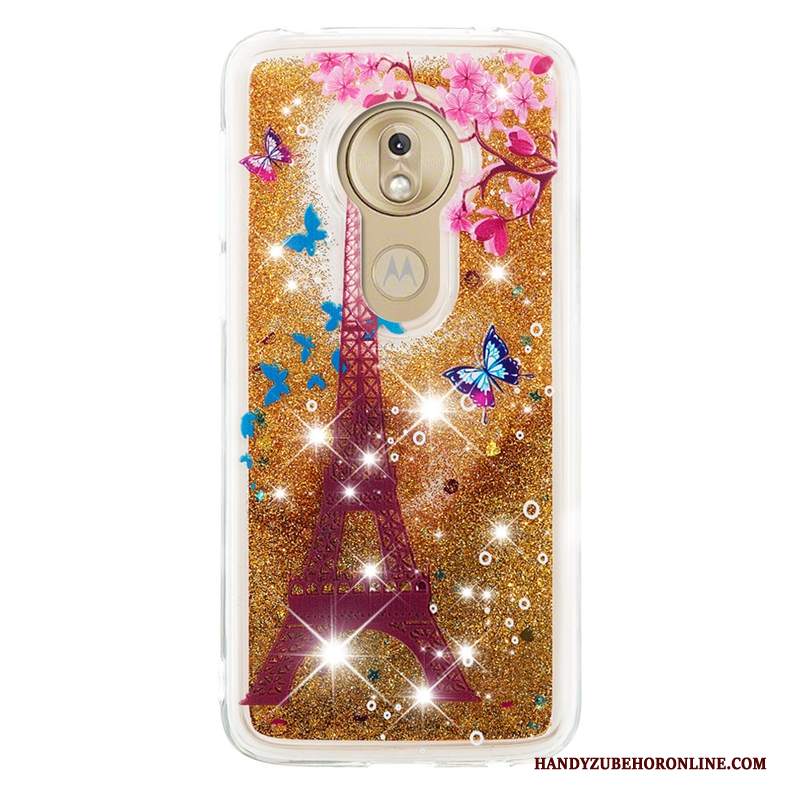 Custodia Moto G7 Play Cartone Animato Tendenza Morbido, Cover Moto G7 Play Creativo Ornamenti Appesi Bello