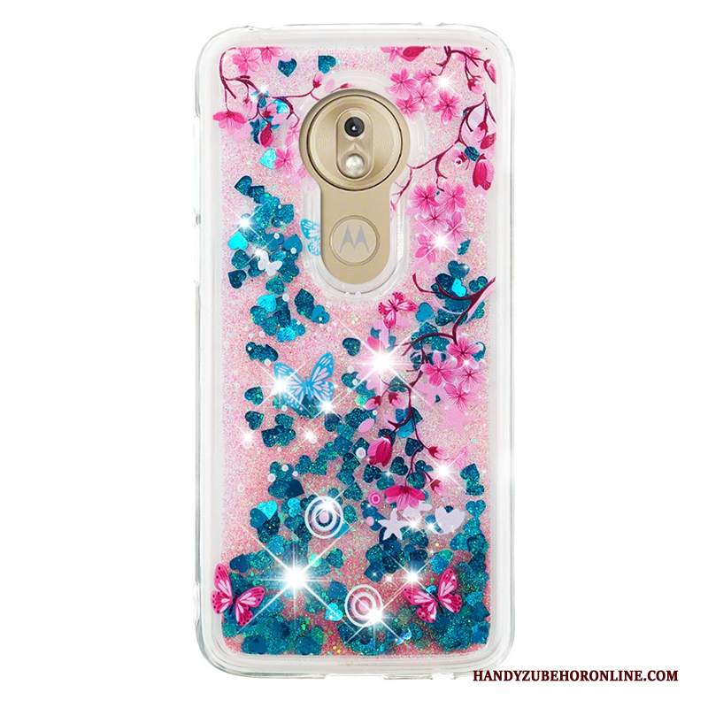 Custodia Moto G7 Play Cartone Animato Tendenza Morbido, Cover Moto G7 Play Creativo Ornamenti Appesi Bello