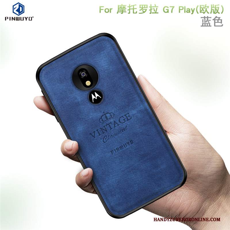 Custodia Moto G7 Play Protezione Pellicola Protettiva Panno, Cover Moto G7 Play Tutto Inclusotelefono