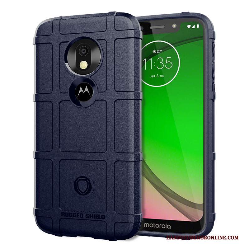 Custodia Moto G7 Play Protezione Tattica Europa, Cover Moto G7 Play Anti-cadutatelefono