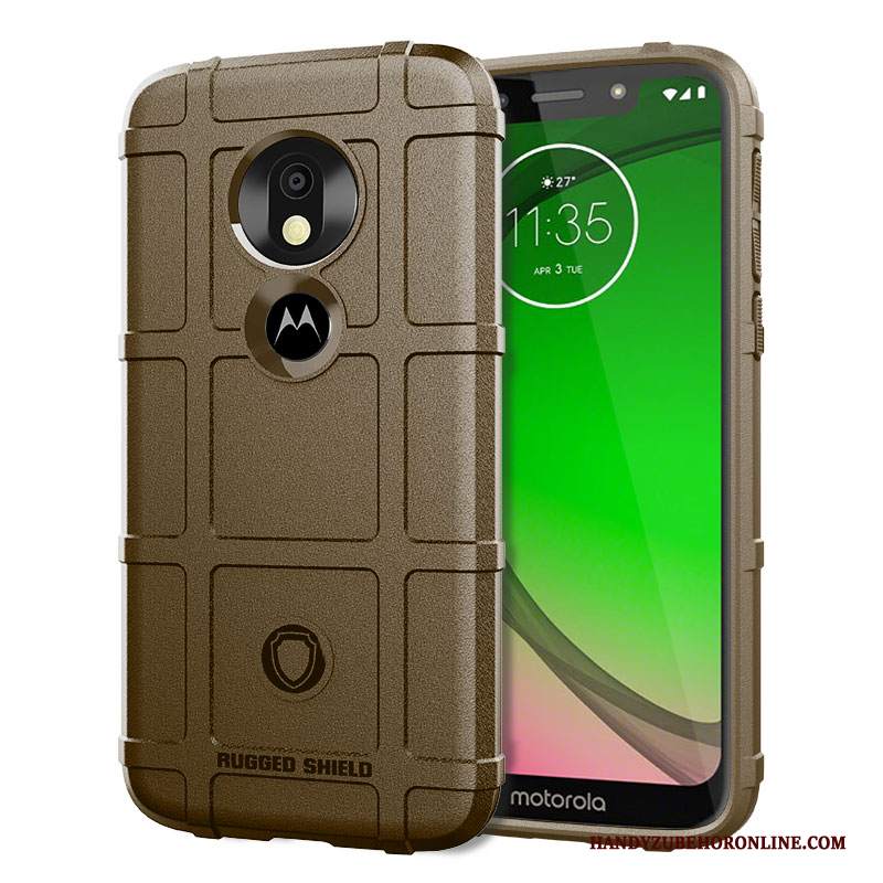 Custodia Moto G7 Play Protezione Tattica Europa, Cover Moto G7 Play Anti-cadutatelefono