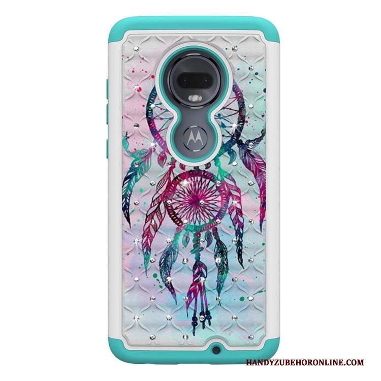 Custodia Moto G7 Plus Colore Anti-cadutatelefono, Cover Moto G7 Plus Cartone Animato Tendenza Tutto Incluso