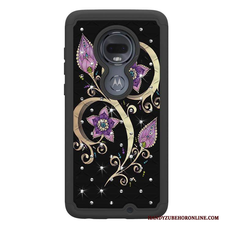 Custodia Moto G7 Plus Colore Anti-cadutatelefono, Cover Moto G7 Plus Cartone Animato Tendenza Tutto Incluso