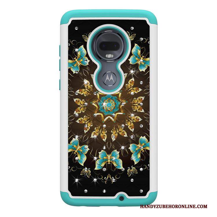 Custodia Moto G7 Plus Colore Anti-cadutatelefono, Cover Moto G7 Plus Cartone Animato Tendenza Tutto Incluso