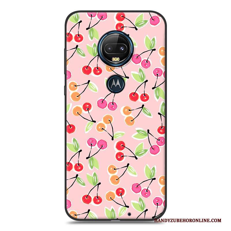 Custodia Moto G7 Plus Creativo Ornamenti Appesi Vento, Cover Moto G7 Plus Cartone Animato Telefono Morbido