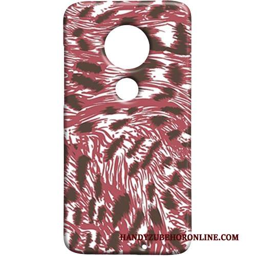 Custodia Moto G7 Protezione Rosso Difficile, Cover Moto G7 Macchiati Vento