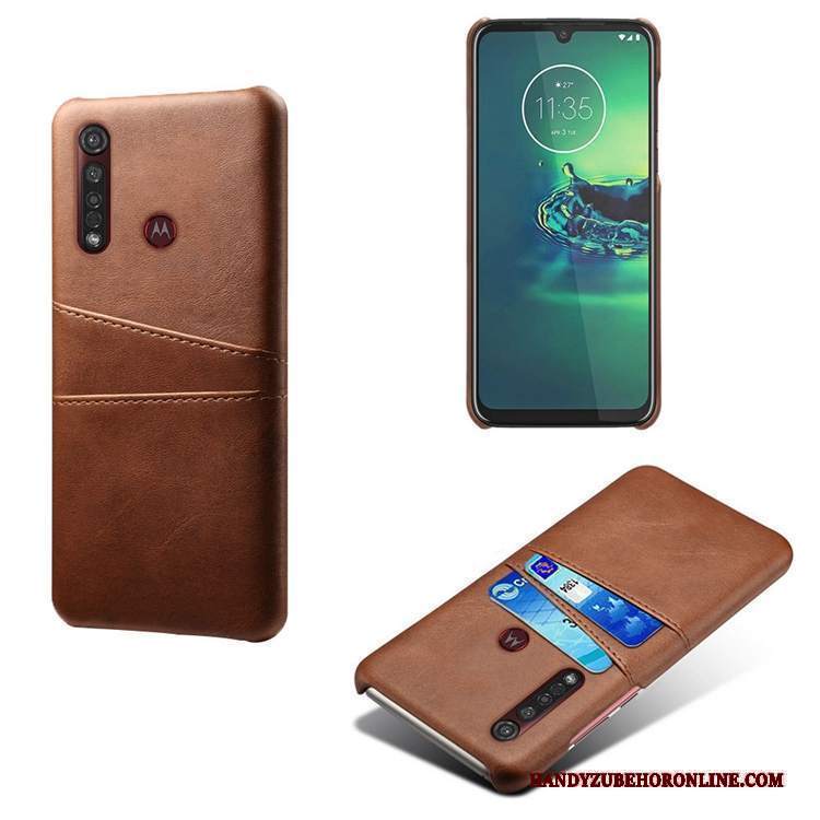 Custodia Moto G8 Plus Mucca Anti-caduta, Cover Moto G8 Plus Telefono Carta