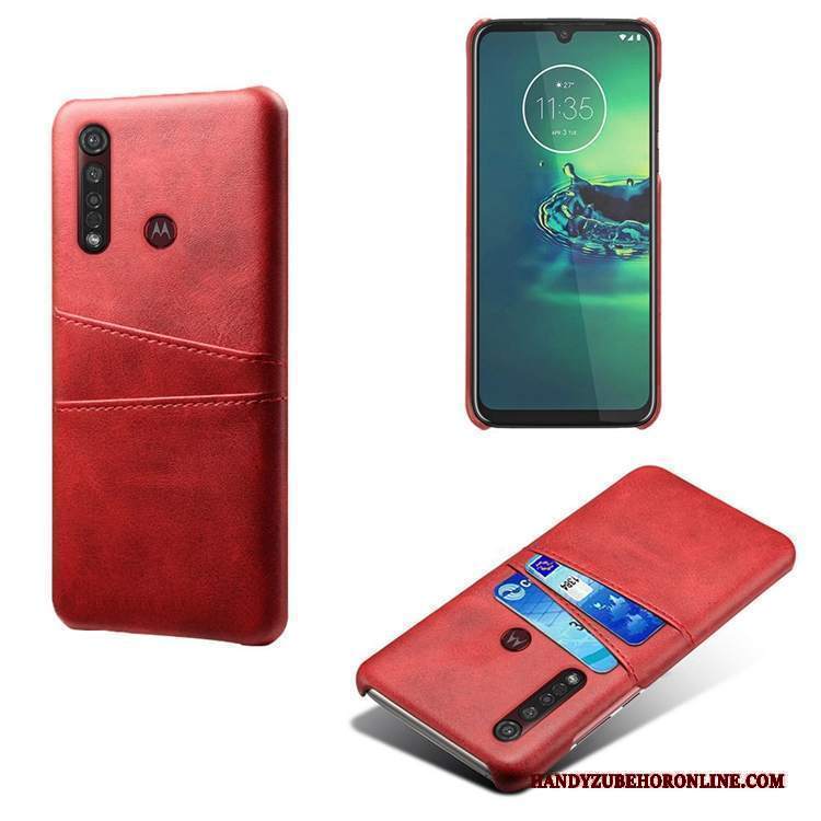 Custodia Moto G8 Plus Mucca Anti-caduta, Cover Moto G8 Plus Telefono Carta