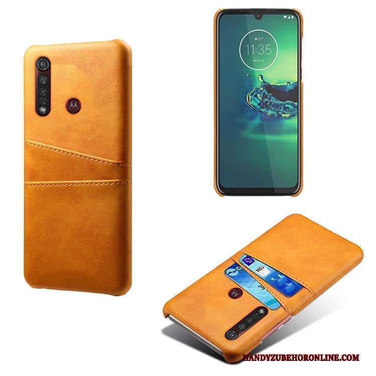 Custodia Moto G8 Plus Mucca Anti-caduta, Cover Moto G8 Plus Telefono Carta