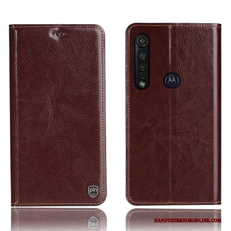 Custodia Moto G8 Plus Pelle Tutto Incluso Blu, Cover Moto G8 Plus Protezione Telefono Modello