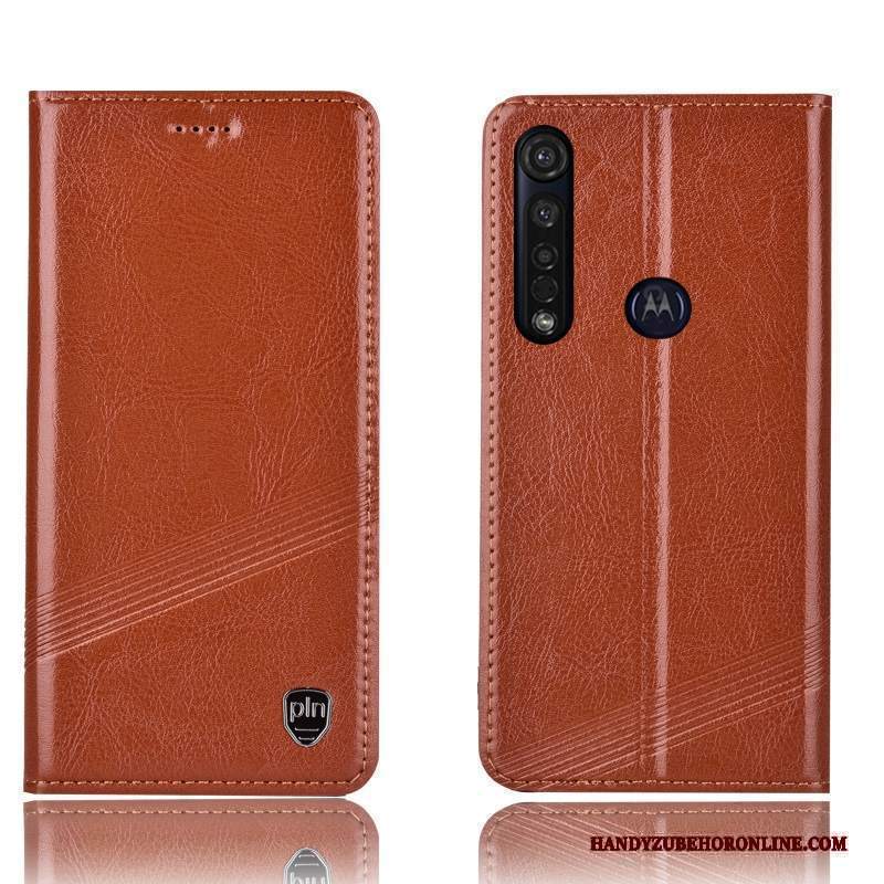 Custodia Moto G8 Plus Pelle Tutto Inclusotelefono, Cover Moto G8 Plus Protezione Nero Anti-caduta