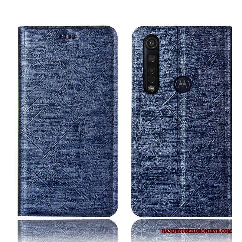 Custodia Moto G8 Plus Protezione Anti-cadutatelefono, Cover Moto G8 Plus Pelle Oro Tutto Incluso