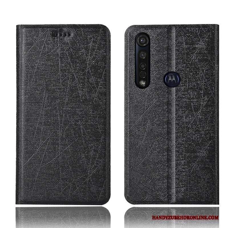 Custodia Moto G8 Plus Protezione Anti-cadutatelefono, Cover Moto G8 Plus Pelle Oro Tutto Incluso