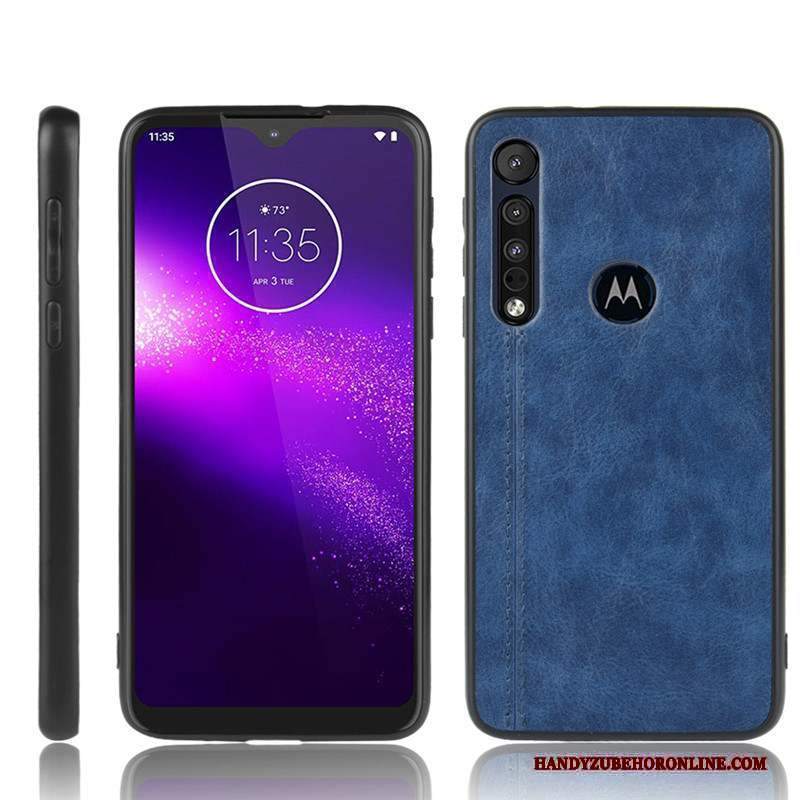 Custodia Moto G8 Plus Protezione Leggere Rosso, Cover Moto G8 Plus Telefono Anti-caduta