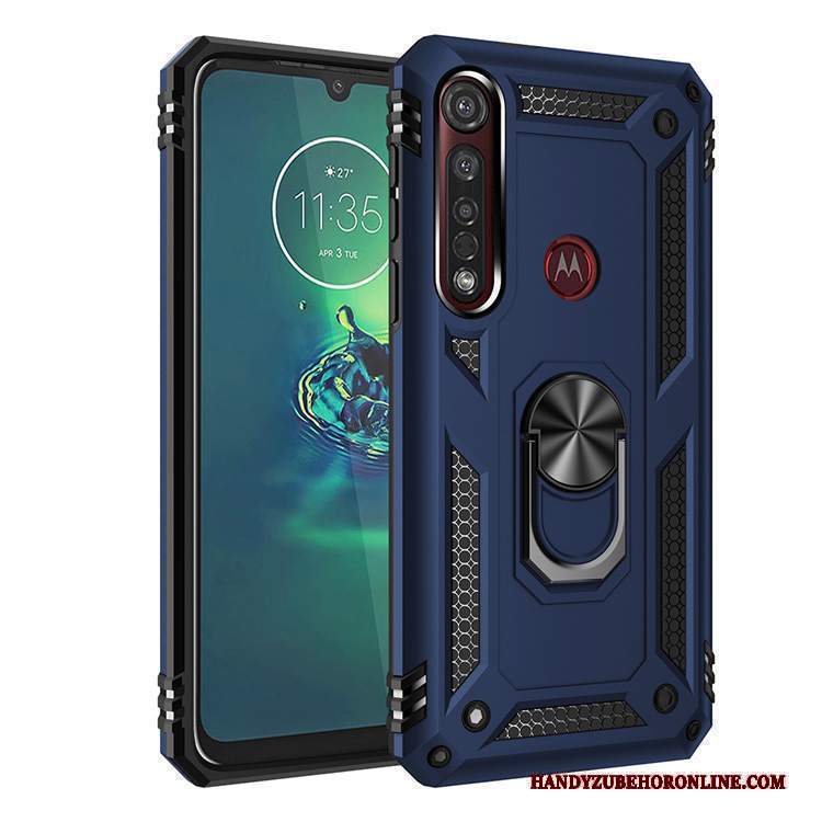 Custodia Moto G8 Plus Silicone Rosa Morbido, Cover Moto G8 Plus Protezione Tutto Inclusotelefono