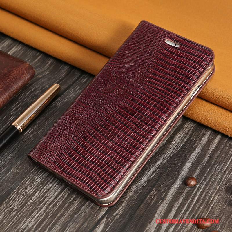 Custodia Moto X Folio Difficile Affari, Cover Moto X Pelle Arancionetelefono