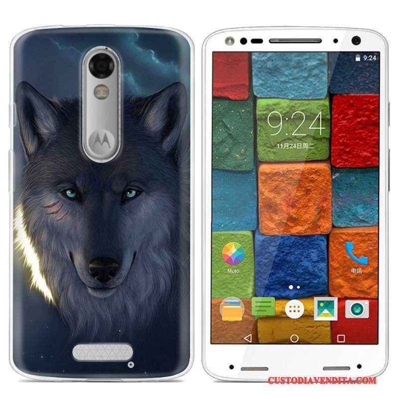 Custodia Moto X Force Colore Morbidotelefono, Cover Moto X Force Colore