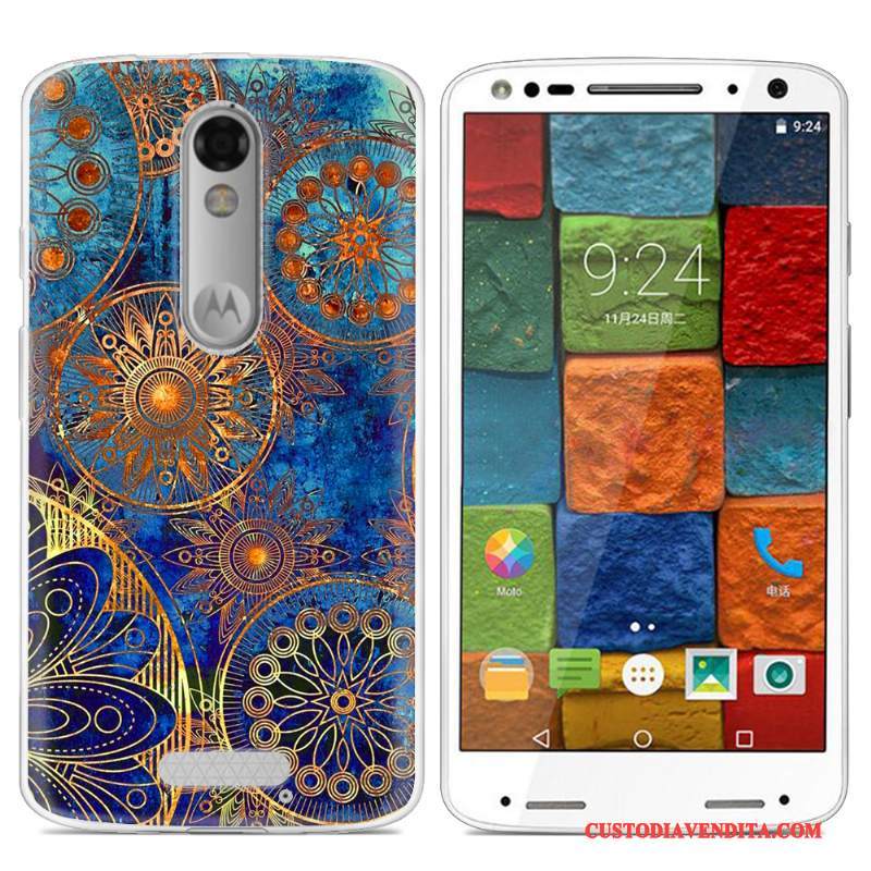 Custodia Moto X Force Colore Morbidotelefono, Cover Moto X Force Colore