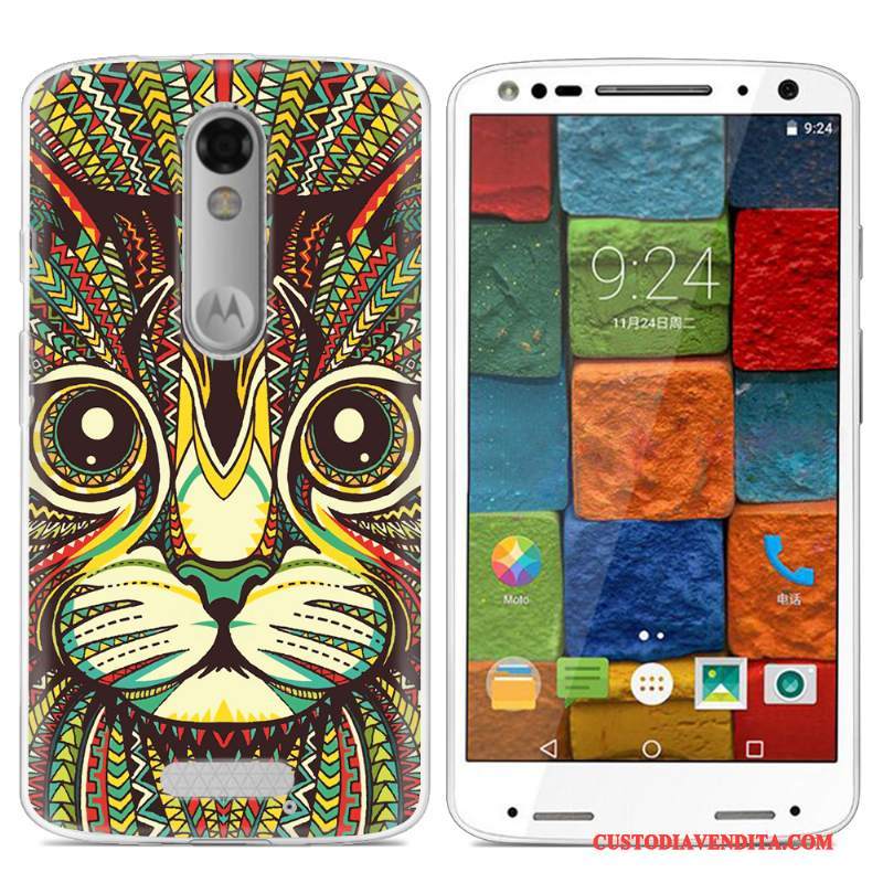 Custodia Moto X Force Colore Morbidotelefono, Cover Moto X Force Colore