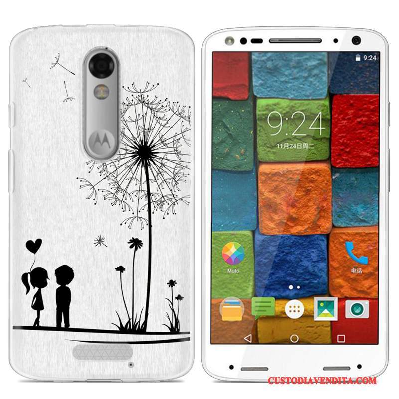 Custodia Moto X Force Colore Morbidotelefono, Cover Moto X Force Colore