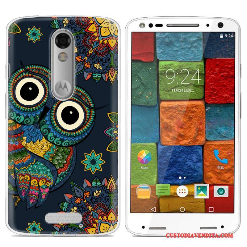 Custodia Moto X Force Colore Morbidotelefono, Cover Moto X Force Colore