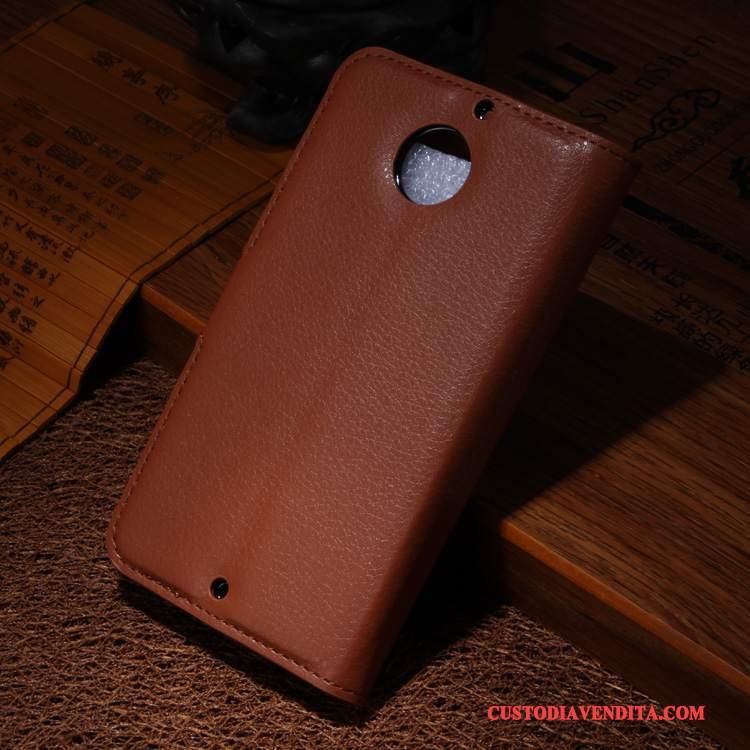 Custodia Moto X Pelle Verdetelefono, Cover Moto X Protezione